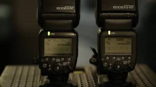 Canon 600ex rt VS Canon 600ex rt2 recycle time [upl. by Navets]