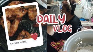 Minivlog Monday ganapChicken inasal ala air fryer [upl. by Tennek]