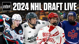 2024 NHL Entry Draft LIVE w The Steve Dangle Podcast [upl. by Ynnahc759]