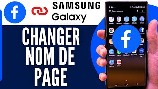 Comment Changer Le Nom Dune Page Facebook Sur Android 2024 [upl. by Gill]