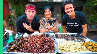 Exotic THAI FOOD Tour in Bangkok with Mark Wiens Freaky Thai Food  Yummy Face Challenge [upl. by Hailee522]