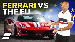 How Ferrari Avoids MASSIVE CO2 Fines From The EU [upl. by Olegnaid97]