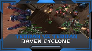 StarCraft 2 RuFF Highlight Raven Cyclone [upl. by Adelric]