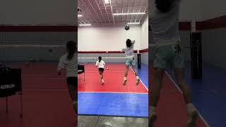 Overhand Float Serve Volleyball Tips Score More Aces In Volleyball Rhythm Jump Float Serving Drill [upl. by Nami]