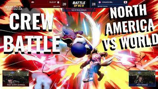 NA VS THE WORLD  BOBC 6 CREW BATTLE HIGHLIGHTS [upl. by Blair]