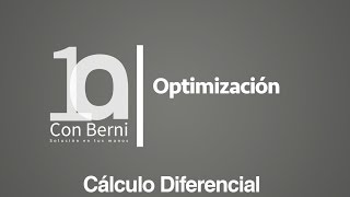 Problemas de optimización  Ejercicio 5 [upl. by Ellyn]