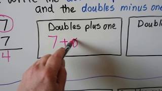 Grade 1 Math 35 Doubles plus 1 amp Doubles minus 1 [upl. by Ojyram]