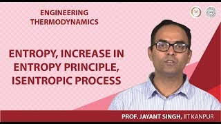 Entropy increase in entropy principle isentropic process [upl. by Luwana]