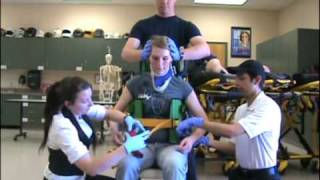 immobilization of the seated patient KED [upl. by Reinal]