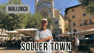 The TOWN of SOLLER August 2024 Mallorca [upl. by Ecinad515]