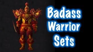 10 Badass Male Warrior Transmog Sets 1 World of Warcraft [upl. by Thorpe431]