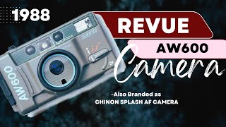 REVUE AW600 CAMERA  aka Chinon Splash AF [upl. by Llewol958]