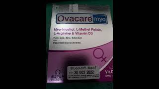 Ovacare myo pregnancy vitamin  srilanka [upl. by Yruam]