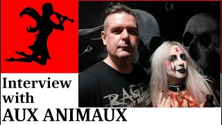 AUX ANIMAUX interview at Kulttempel Oberhausen September 19 2024 by Nightshade TV [upl. by Jen]