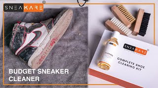 Budget Sneaker Cleaner  Sneakare Complete Shoe Cleaning Kit  Shark Tank India [upl. by Ziwot]