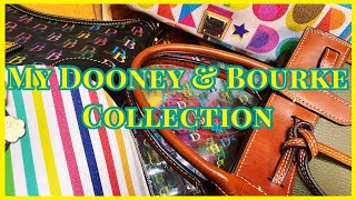 MY DOONEY amp BOURKE COLLECTION VINTAGE amp NEW  CURRENT WISH LIST  THECOMPLETEDLOOK [upl. by Gardia]