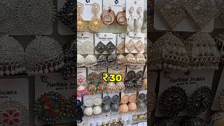 Andheri market part 5 jhumka ₹30 copales rings jhumka copals rings subscribe andherimarket [upl. by Cadmarr]