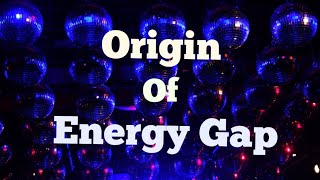 Solid state physics in hindi l Origin of energy gap [upl. by Odiug]