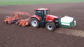 Spading with Case IH amp Farmax [upl. by Longtin308]