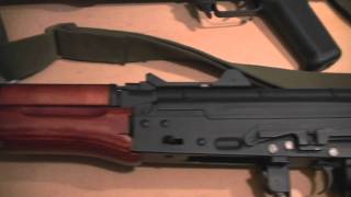 Kalash AKSU Steel and full steel comparison  AKS 74 u aksu AKS74 RK01 RK01S [upl. by Ellah612]