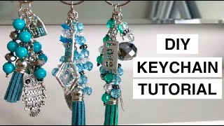 DIY Keychain Tutorial  Easy Step by Step Instructions [upl. by Derf]