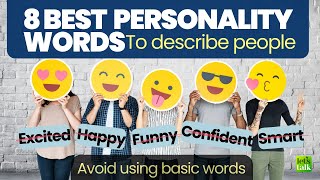 Best Personality Words To Describe People Stop Using Basic English Words  Smart English Vocabulary [upl. by Galvan28]