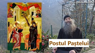 Postul Paștelui  p Pimen Vlad [upl. by Ahon]