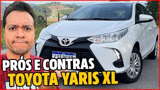 NOVO TOYOTA YARIS XL 2023 5 MOTIVOS PARA ADORAR E 5 PARA ODIAR A VERSÃO AUTOMÁTICA E MAIS BARATA [upl. by Yessac812]