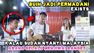 BUIH JADI PERMADANI  EXIST LIRIK LIVE NGAMEN MENOEWA KOPI BY NABILA MAHARANI FT TRI SUAKA [upl. by Kirat628]