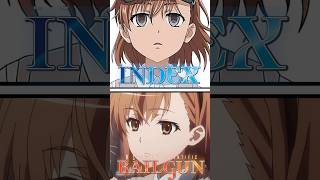 How Misakas Clones Changed from Index to Railgun [upl. by Avruch130]