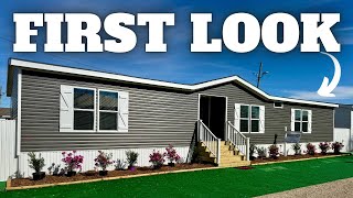 FIRST TIME Ive seen this UNIQUE floor plan in a mobile home Prefab House Tour [upl. by Besnard434]