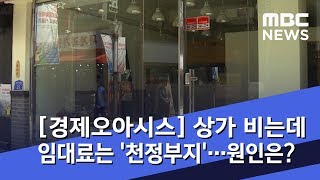 경제 오아시스 상가 텅텅 비는데 임대료는 천정부지…원인은 20190115뉴스외전MBC [upl. by Ttoille462]