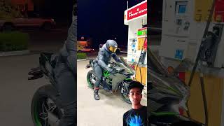 Kawasaki 💫 ninja2 motorcycle tranding shorts viral ytshorts shortsfeed zx10r speedbike [upl. by Rabma]