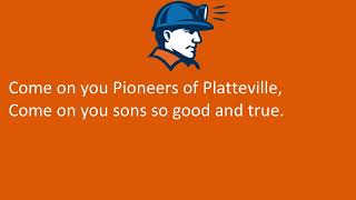 University of Wisconsin Plattevilles Wisconsin Platteville Fight Song [upl. by Hagar585]