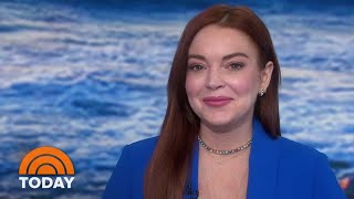 Lindsay Lohan Talks ‘Beach House’ And Her Mentor Oprah  TODAY [upl. by Sidra]