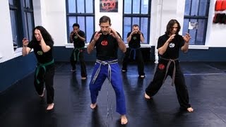 How to Do the Basic Stance  Krav Maga Defense [upl. by Howard]