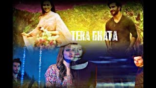 Tera Ghata ft Feroze khan  Sana Javed [upl. by Nalyak675]