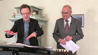 Rudolf Lutz und Karl Graf im Gespräch zur Landsgemeindekantate [upl. by Eniamahs]