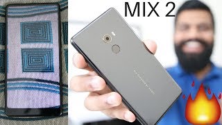 Xiaomi Mi Mix 2 Hands On amp First Look  Bezel Less Beast [upl. by Anivlem]