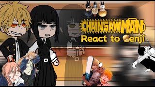 Chainsaw man part 2 react to Denji  Chainsaw man trio  Nokotocyo  Read desc [upl. by Silohcin]