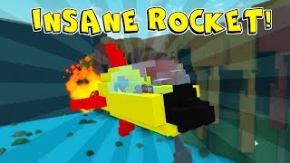 INSANE Rocket Power Build In Build A Boat For Treasure In Roblox [upl. by Gaultiero]