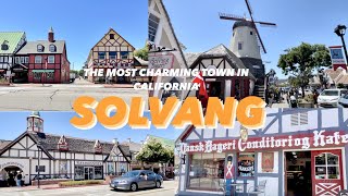 Solvang California  A Walking Tour  🇩🇰Danish Capital of America🇺🇸 [upl. by Alket]