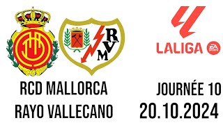 RCD Mallorca  Rayo Vallecano LaLiga EA Sports [upl. by Ssac]