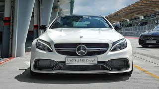 How To Race Start C63S AMG Launch Control  38secs [upl. by Ravens]