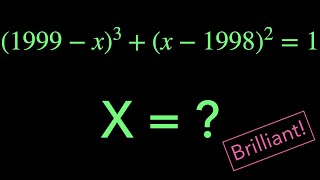 cool equation problem you must see this brilliant [upl. by Germann]