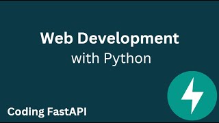 Web Development with Python coding session FastAPI [upl. by Ahsini]