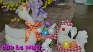 Tutorial cucito creativo gallina pasquale fai da te decori Pasqua fai da te Easter DIY [upl. by Nnayd762]