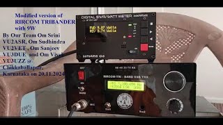 RIRCOM TRIBANDER modified as 9W [upl. by Auqenat827]