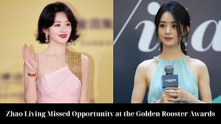 Zhao Liying Missed Opportunity at the Golden Rooster Awards [upl. by Cairns238]