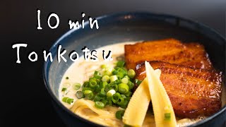 10min Tonkotsu Ramen Super easy Ramen recipe [upl. by Yim14]